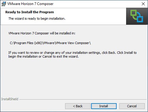 Ready-to-install-Horizon-7.7-Composer-Server
