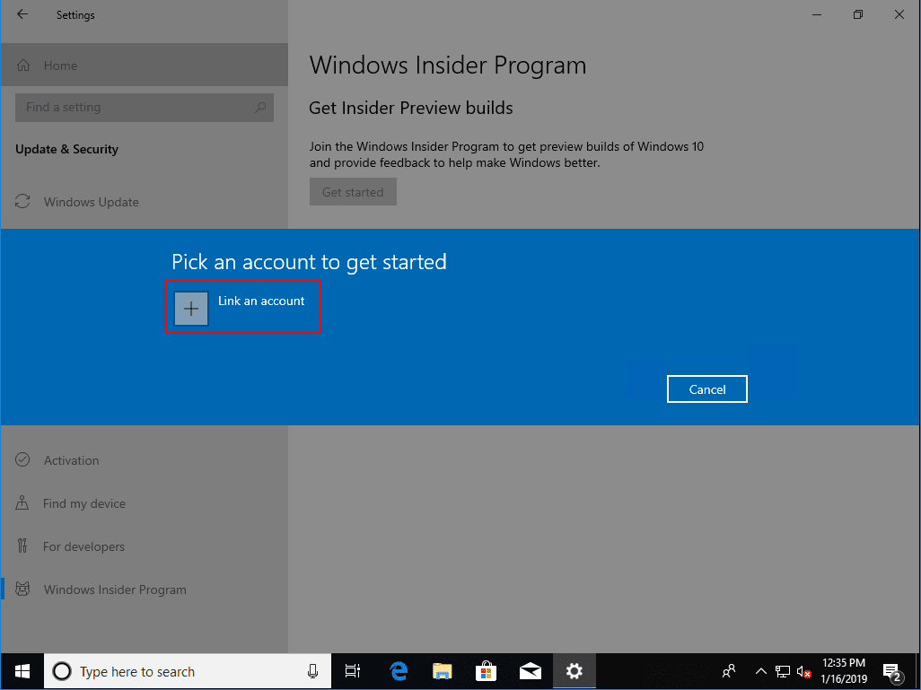 Pick-a-Windows-Insider-enabled-account-to-link-to-the-update-settings