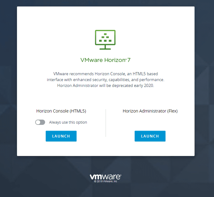 VMware-Horizon-Connection-Server-7.11-Installation-and-Configuration