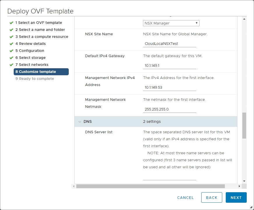 Fill-in-the-remaining-network-configuration-for-NSX-T-3.0-Manager-deployment